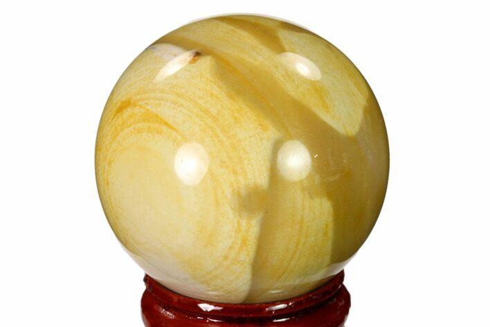 Polished Mookaite Jasper Sphere - Australia #150261